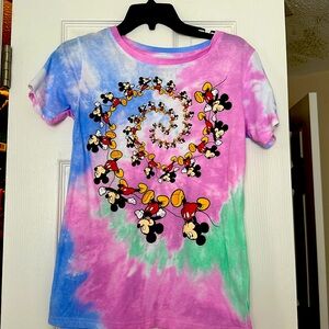 Disney tie dye shirt!